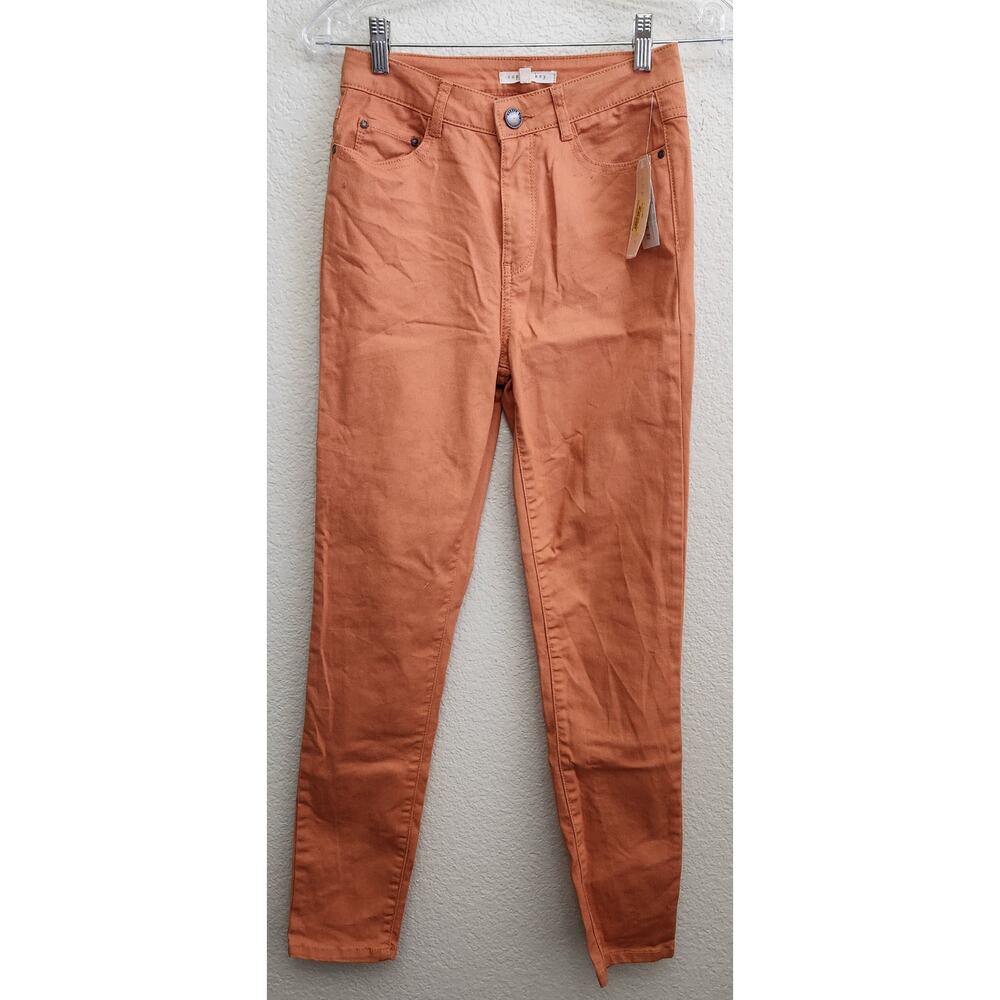 Copper Key Burnt Orange Skinny Jeans 1 Juniors NWTS Lightweight 5 Pockets Design